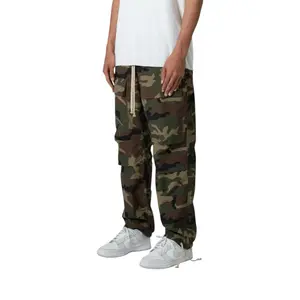 MNML Utility Cargo Pants Camouflage Menswear Casual