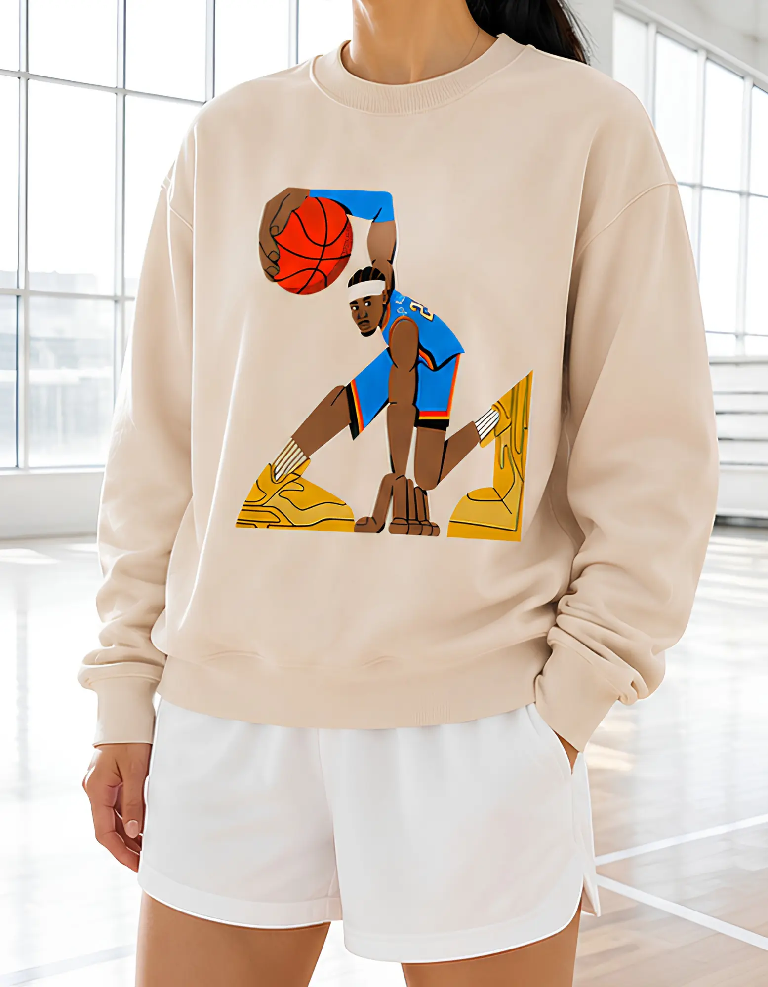 Unisex Shai Gilgeous Alexander Basketball Sport Graphic Tshirt Hoodie Sweatshirt Aesthetic Casual Crewneck Basic Streetstyle Tee