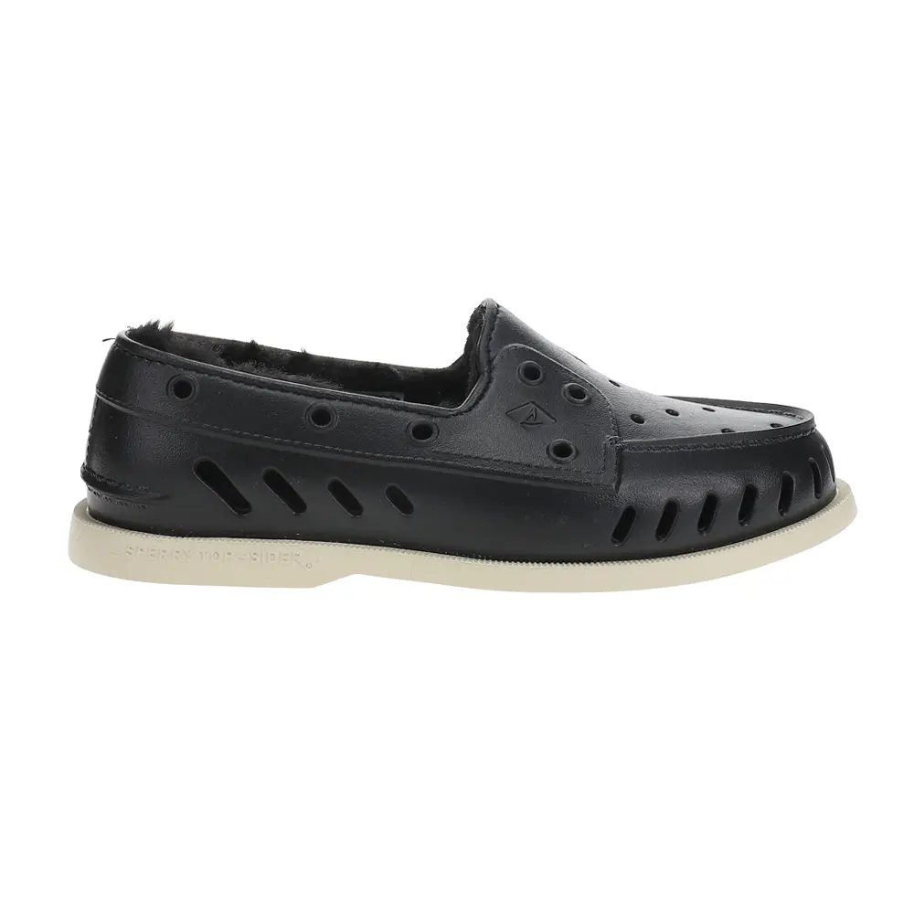 Sperry Mens Authentic Original Cozy Float Boat Casual Shoes - Black Sperry Mens Authentic Original Cozy Float Boat Casual Shoes - Black