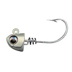 No Live Bait Needed Jig Heads for 5" Paddle Tail Softbait