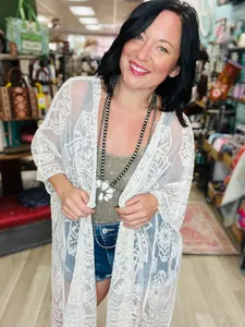 Floral Mandala Kimono