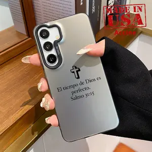 IMD Plate Hologram Case Compatible with Galaxy S24 Plus S25 S23 S22 Ultra S23+ Divine Time Verse Shock-resistant Rugged Durable Protective Cover for Boy