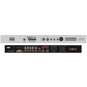 MUSYSIC MU‑RD8K High‑Efficiency Power Amplifier – 8000W Peak, Stereo/Bridge Modes, USB/SD/Bluetooth Multimedia Player