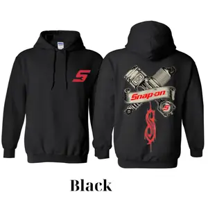 Snap-on 2 Sided Hoodie, Clothing For Auto Enthusiasts And Mechanics, Stylist Unisex Hoodie For Comfortable Everyday Wear, Gift For Men's and Women's