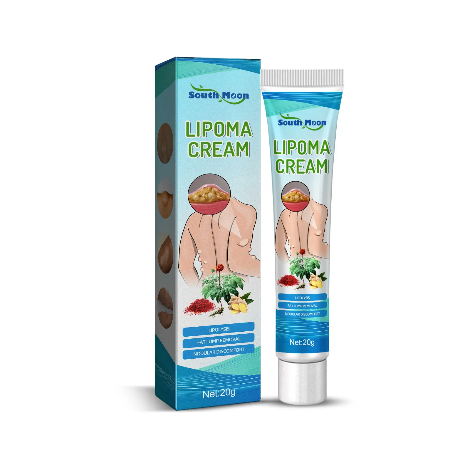 South Moon Body Care Cream Gentle Daily Nourishing Relieve Body Discomfort Leg Repairing Cream