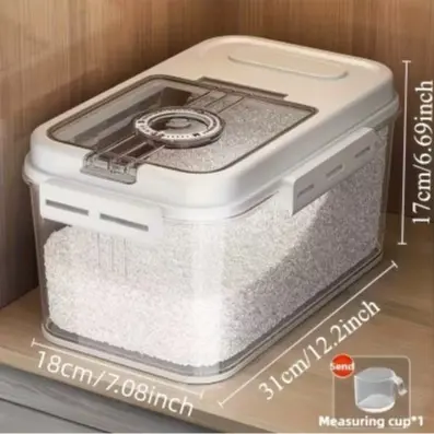 Large airtight food storage container
