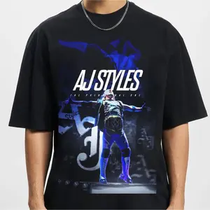AJ Styles Phenomenal One Black T-Shirt – Dynamic Wrestling Graphic Tee, Fashion Cotton, Full Colors, Full Sizes, For Men, For Women