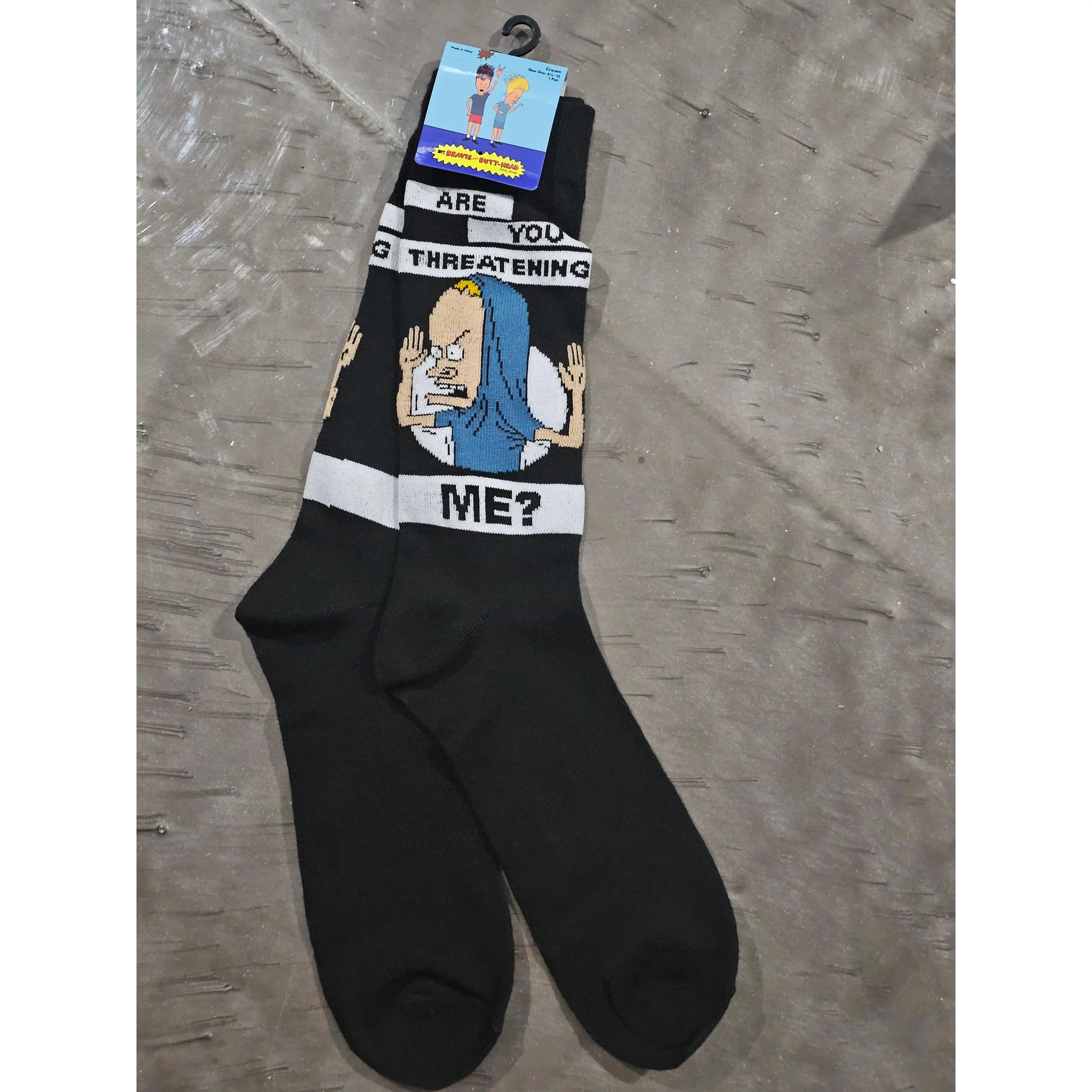 Beavis and Butthead Socks - Perfect for Fans Comfort Fabric
