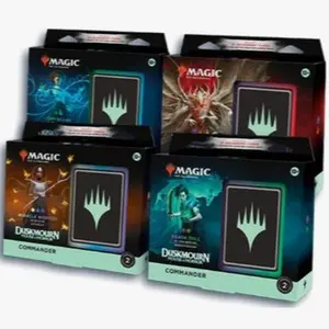 Duskmourn: House of Horror - Commander Deck [Set of 4] Includes: Endless Punishment - Duskmourn: House of Horror (DSC)