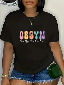 100% Cotton OBGYN OB/GYN Nurse Antepartum Rn Labor And Delivery T-Shirt