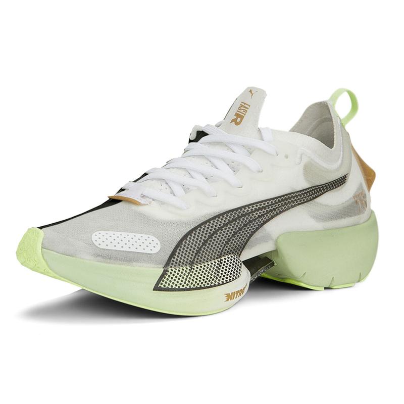 PUMA Womens Fast-R Nitro Elite Run 75 Running Sneakers Shoes - Green