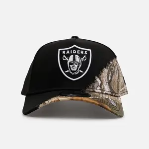 LAS VEGAS RAIDERS 'CAMO TEAR AWAY' 9FORTY A-FRAME SNAPBACK HAT