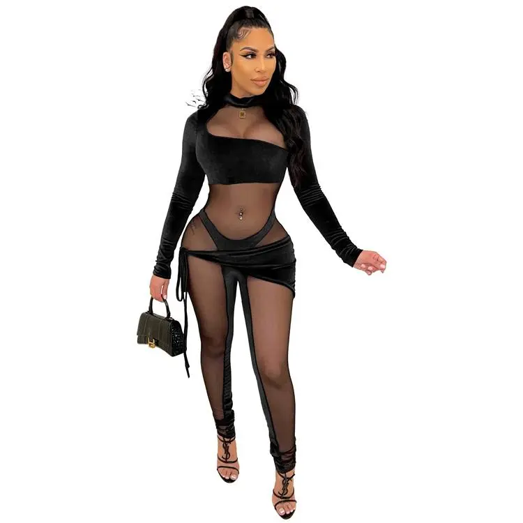 Sexy Sheer Playsuit