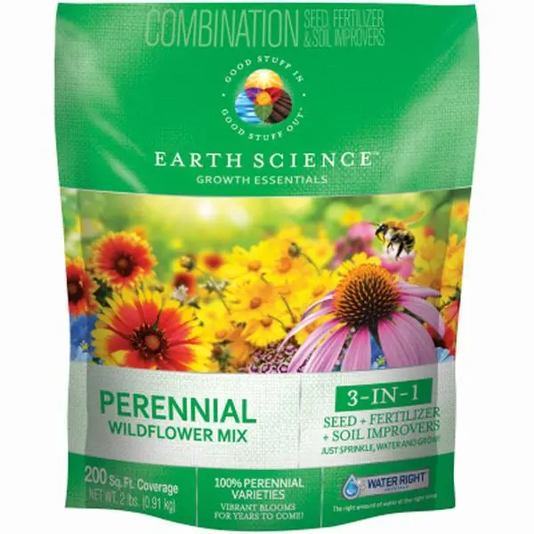 Encap 272023 2 lbs Growth Essentials Perennial Wildflower Mix