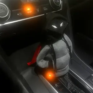 Universal Car Gear Shift Cover Bat Wing Design, Interior Decoration for Cars, Stylish Racing Car Accessories