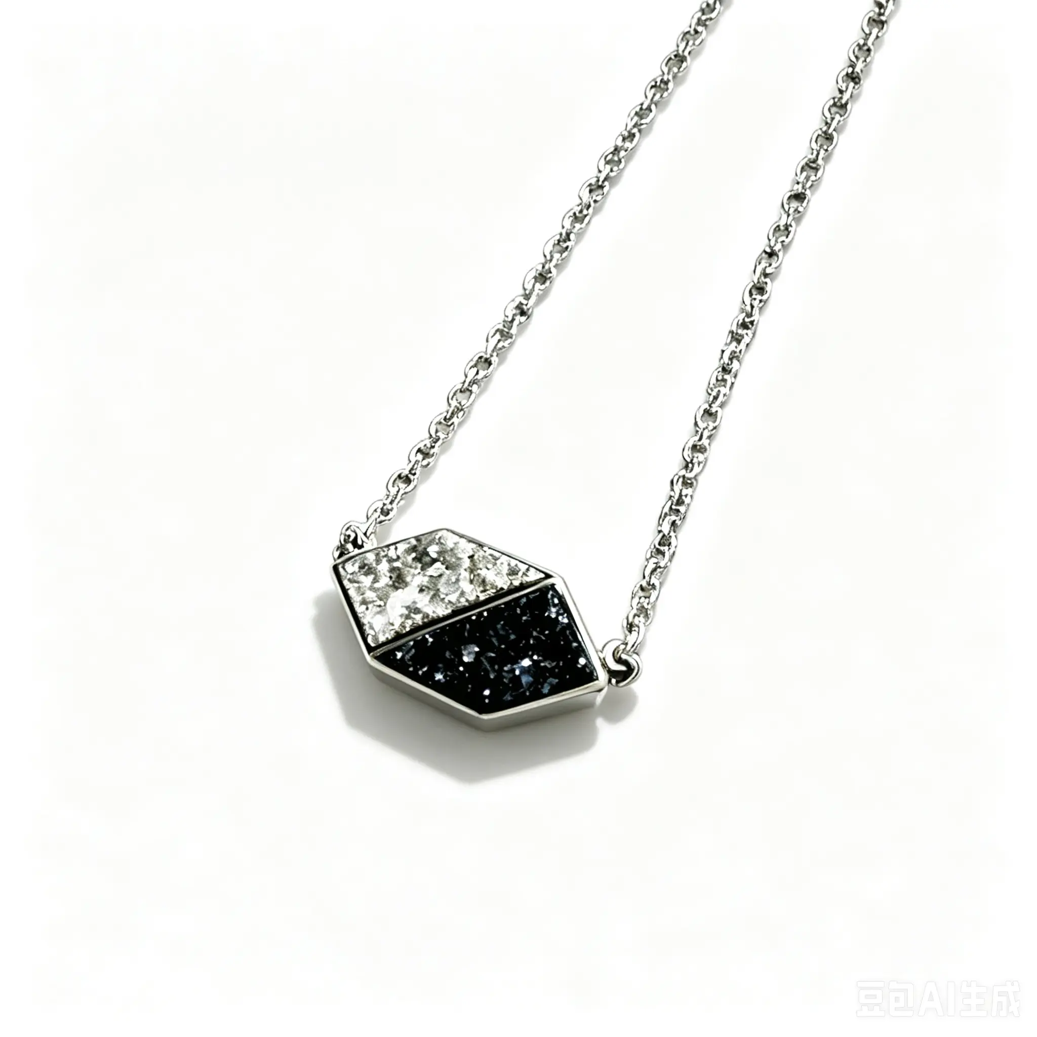 Hexagon Crystal Necklace – Symbol of Balance & Protection