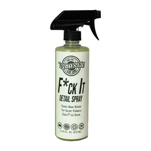 Masterson’s F*ck It Detail Spray – Quick Detailer Spray for Instant Shine, Gloss & Streak-Free Finish (Limited Edition)