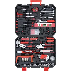 237-Piece Tools Kit Home Repair Set with Toolbox for College Students Home Use & More Heat Treated Plated Tools Lightweight & Easy Organization