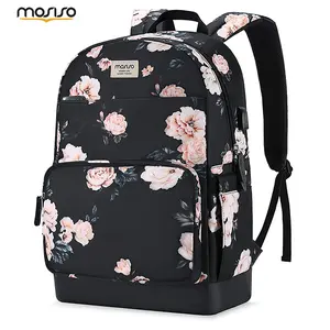 MOSISO Laptop Backpack for Men Women 15.6-16 Inch – Anti-Theft, Water-Resistant, USB Charging Port, Lightweight Travel Daypack, Business School College Bookbag, Fits MacBook, Dell, HP, Lenovo, ASUS – Work, Commute, Travel