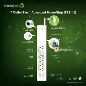 7 Outlet Advanced PowerStrip