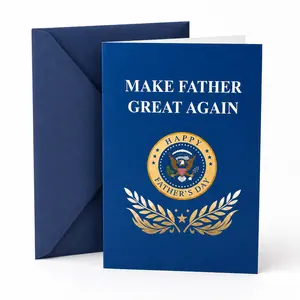 Funny Father’s Day Talking Card for Dad – Musical Joke Greeting Card, Prank Gift for Father Humorous Twist
