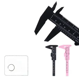Professional Eyebrow Design Vernier Caliper Tattoo Positioning Ruler 80 150mm Measuring Tool for Makeup Storage Korean Skincare Set Care Hair Serum Cream