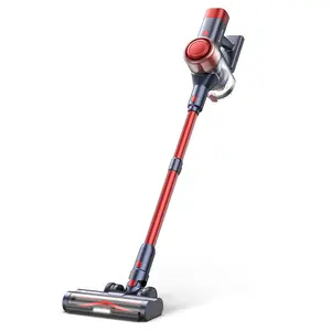 Buture VC50 Red Cordless Portable Vacuum Cleaner - 450W Motor, HEPA Filter, Compact Shape, 5.82 lbs Lightweight, Compatible with Aroma Tablets, for Deep Cleaning House Floor Care
