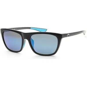 Costa del Mar Women's Cheeca 57mm Shiny Black Sunglasses 06S9005-90051257