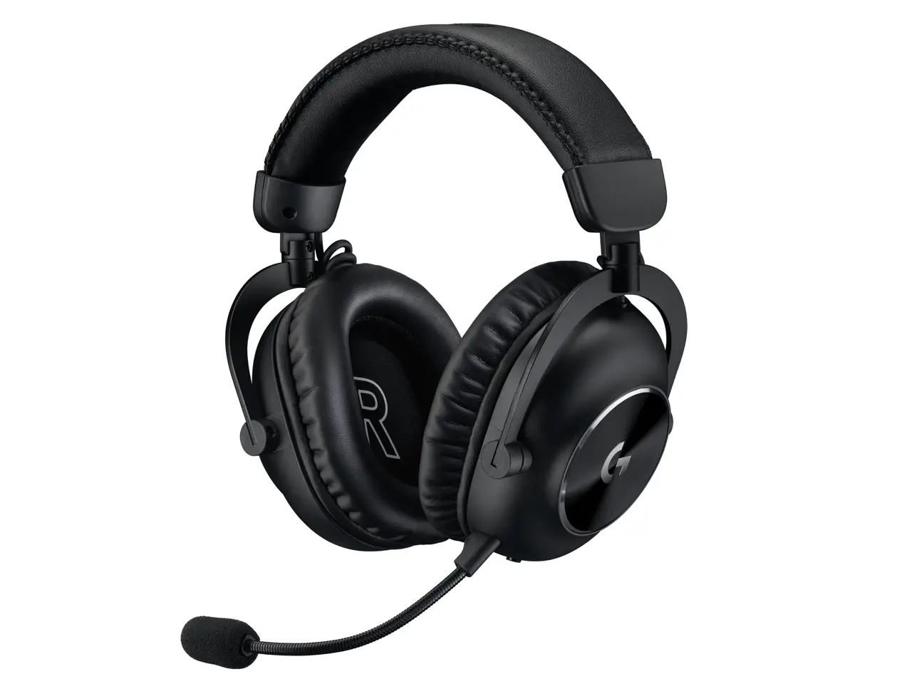 Logitech G PRO X2 LIGHTSPEED Wireless Gaming Headset, Detachable Boom Mic, 50mm Graphene Drivers, DTS:X Headphone 2.0—7.1 Surround, Bluetooth/USB/3.5mm Aux, for PC, PS5, PS4, Nintendo Switch - Black