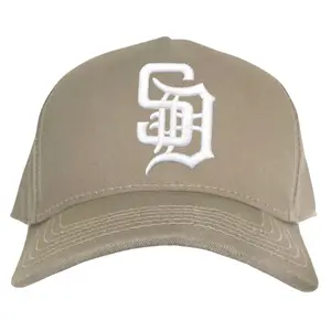 Khaki SD A-Frame Snapback