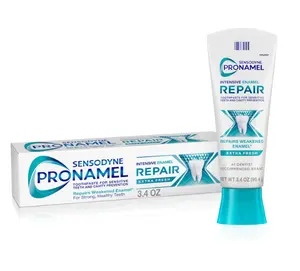 Sensodyne Pronamel Intensive Enamel Repair Toothpaste for Sensitive Teeth, to Reharden and Strengthen Enamel, Extra Fresh - 3.4 Ounces (Pack of 1)