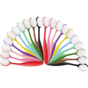 20 Pack Ink Blending Brushes for Card Making, Craft Blender Brushes Set with Soft Bristle Color Coded Handles, Mini Ink Blending Tools for Painting, Drawing, Stamping, Stencils