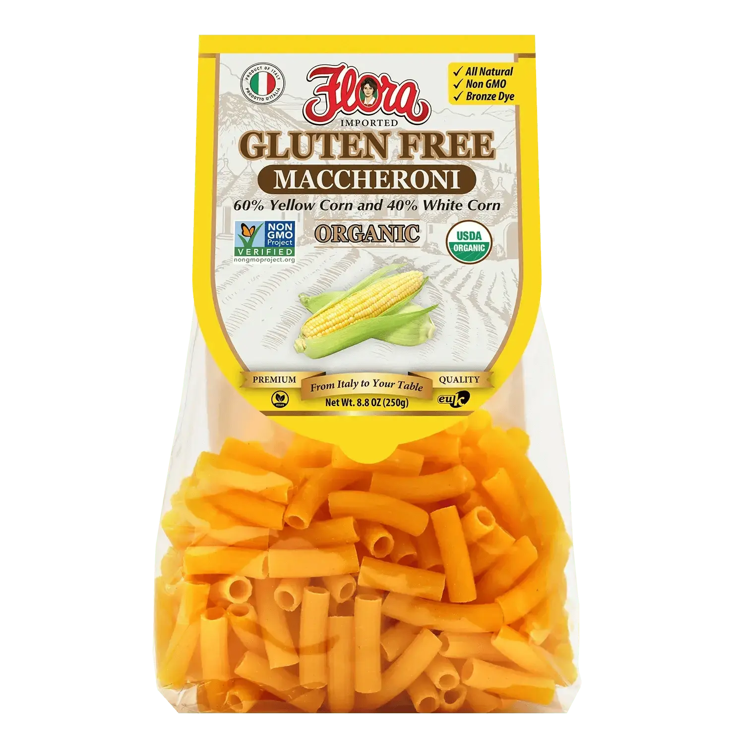 Gluten Free Maccheroni Pasta - Organic - 8.8 oz