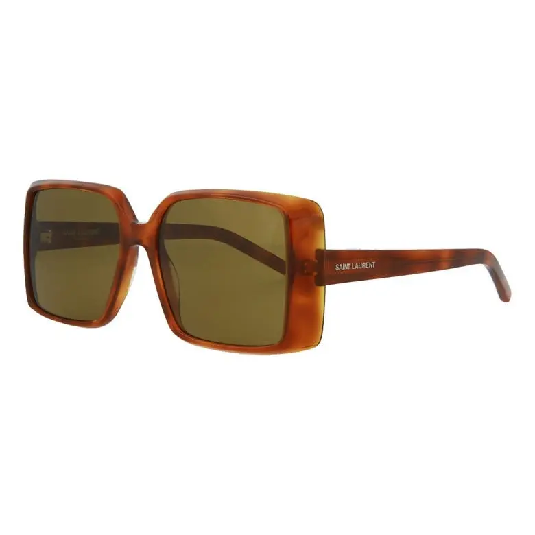 Pre-owned Saint Laurent 56 MM Square Sunglasses