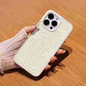 Zebra Print Phone Case iPhone17/16/15/14/13/12/X/PRO/PLUS Samsung(S22-S25) Matte Magnetic Phone Case drop protection MKL34458