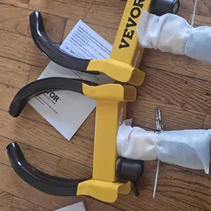 VEVOR Wheel Lock,  2 Packs Universal Wheel Clamp Lock, Adjustable Anti Theft Trailer Lock Wheel Clamp, Heavy-duty Steel Tire Lock for ATV RV SUV Car Golf Cart Boats Motorcycles, with 6 Keys