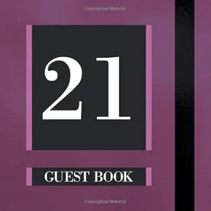 USED-21 Guest Book: Plum Guest Book For 21st Birthday / Wedding Anniversary - Cute Keepsake Memory Book For Party Guests to Leave Signatures, Notes and Wishes in - 21 yr Old / Married by Gabrielle Greenlay (Paperback)