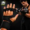 Unisex Adults' Durable Workout Gloves with Wrist Support, Non-Slip Grip, Breathable Lightweight Design - Athletic Accessory for Weightlifting, Gymnastics, Daily Fitness Workouts