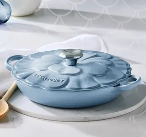 Le Creuset Enameled Cast Iron Petal Braiser, 2 1/4-Qt.