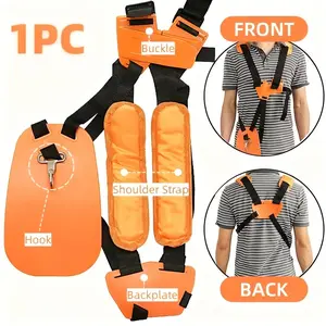 Adjustable Lawn Mower Shoulder Pad, Comfortable Durable Accessory, Unisex Outdoor Grass Cutting Tool, Ideal for Men and Women