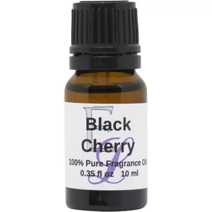 Black Cherry Fragrance Oil, 10 ml Premium, Long Lasting Diffuser Oils, Aromatherapy
