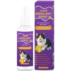 Cat Scratch Deterrent Spray, 1 Box Indoor and Outdoor Cat Repellent Spray, Training Aid for Furniture, Sofas, Curtains, Pet Supplies