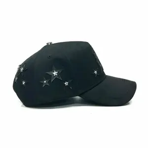 Premium quality hats N stars black