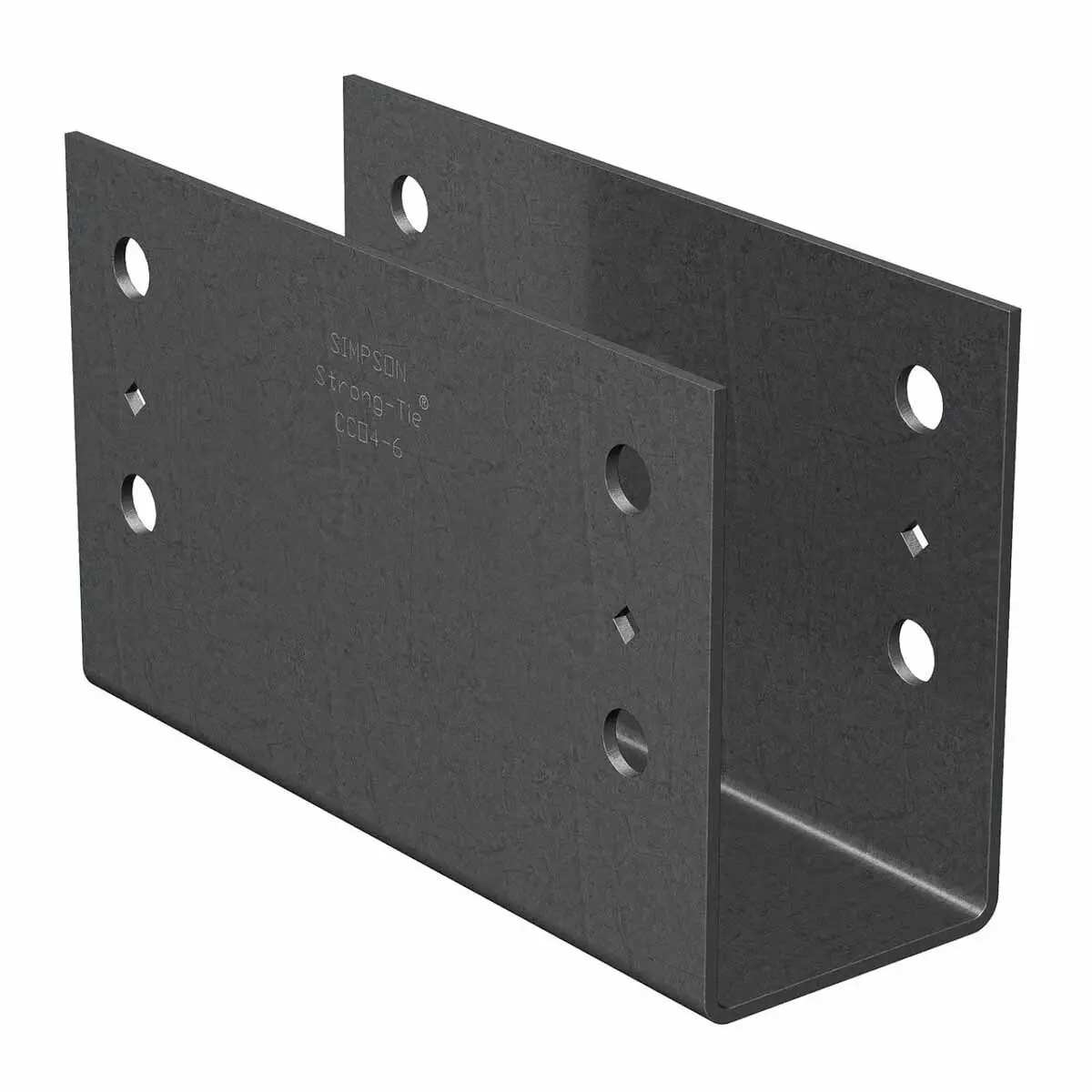 Simpson Strong-Tie CCO5 1/4 Column Cap for 5-1/8" Beam - Heavy-Duty Steel, No Straps
