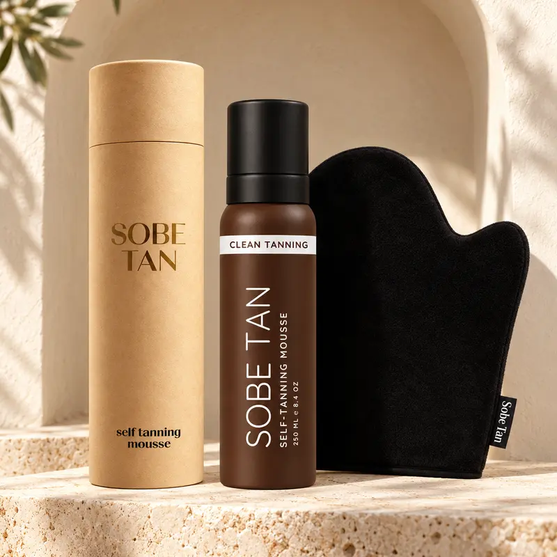 Self-Tanning Mousse w/ Free Applicator Mitt