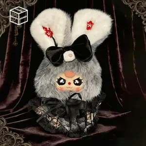 Flower Fairy  Plush Toy ，Bunny Plush Dolls，Soft Furry Collectibles，Backpack or clothing decoration，Blind bag Kawaii Stuffed Animals