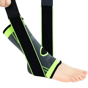 Nylon Sports Ankle Protector for Men and Women, Four-Way Elastic Warm Breathable Ankle Support, Athletic Footwear Accessory