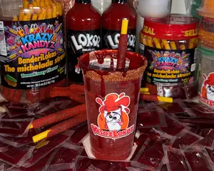 Vasoz Lokoz Starter Kit - 6 rimmed cups | 6 Tamarindo straw | 6 chamoy packs