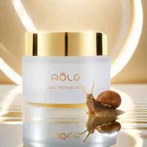 ‌AOLG 98% Snail Mucin Repair Cream with Encapsulated Retinol‌ – Clinically Tested Scar Reduction & Anti-Aging Face Moisturizer for Acne-Prone Skin, Vegan, Non-Comedogenic, Cruelty-Free, 50g / 1.76oz