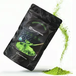 Maestri House Premium Matcha Green Tea Powder, First Harvest Culinary Grade, 100% Pure Unsweetened Organic, Rich Flavor for Tea, Lattes, Baking & Desserts, Non-GMO, Vegan (3.53oz/100g)